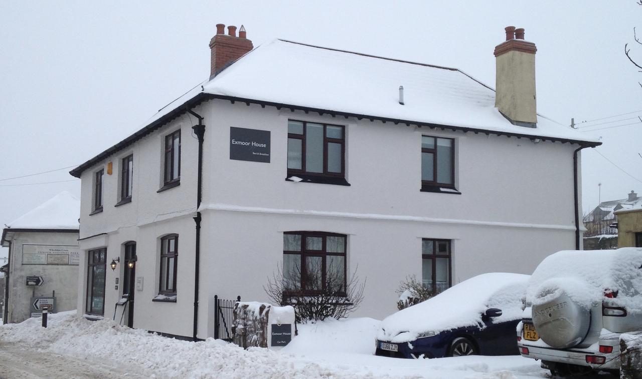 Exmoor House Bed & Breakfast Wheddon Cross Exterior photo